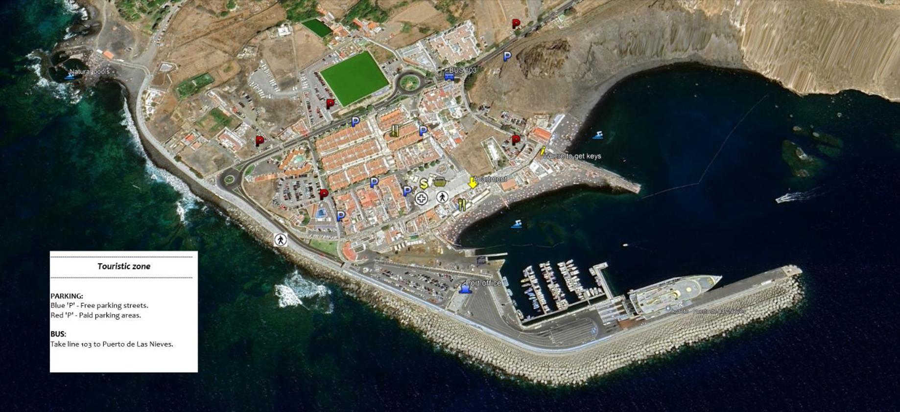 شقة Casapello Seaview Puerto de las Nieves المظهر الخارجي الصورة
